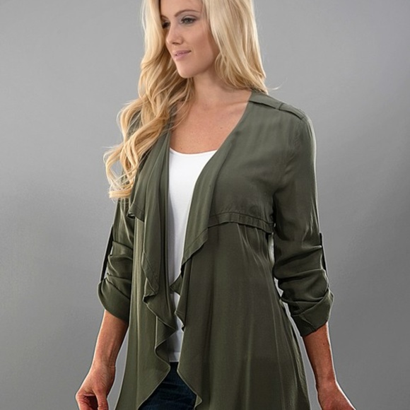 Sweaters | Cardigan With Roll Up 